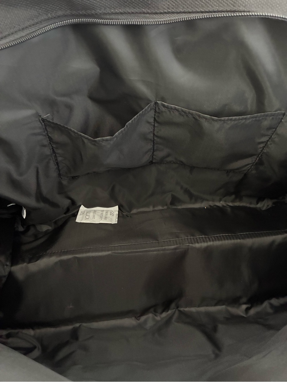 Victoria's Secret Black Bling Logo Weekend Travel Bag Duffle - Picture 4 of 6